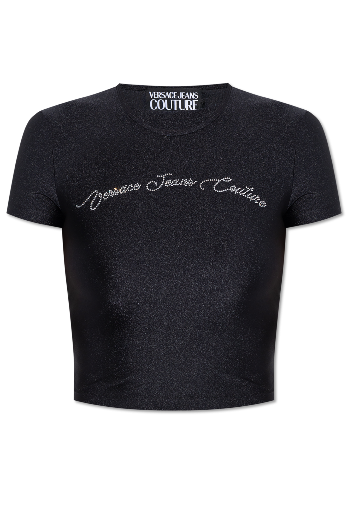 VERSACE JEANS COUTURE クロップドトップス　新品タグ付き Black Top with Z logo Versace Jeans Couture - Vitkac Australia